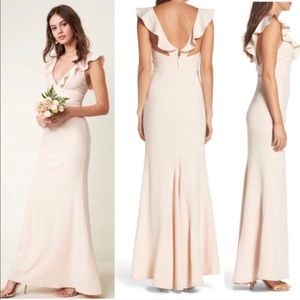 Lulus Pale blush maxi